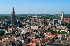View from the top of the Belfry Tower
